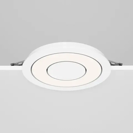 Встраиваемый светильник Вектор / Vector 12 Вт 4000 К 110°, DL102-12W4K-W. TM Maytoni
