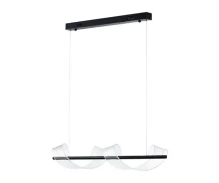 08042-2AS,19 Подвес Илина черный w90*20 h150 Led 28W (4000K)
