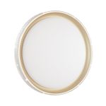 3054/DL PALE SN 132 Светильник пластик/белый/золотистый LED 48Вт 3000-6300K D395 IP43 пульт ДУ SHINY