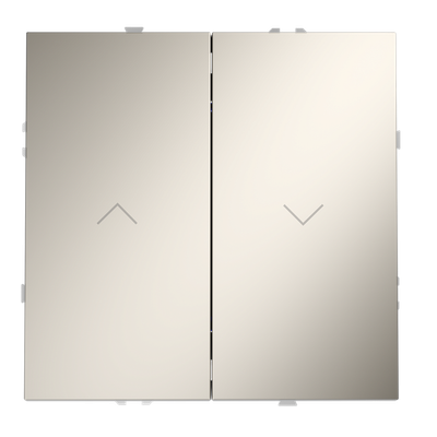 VLS020703 Выключатель встраиваемый VOLTUM S70 для жалюзи 10А, (кашемир). (ТМ Maytoni)