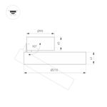 Светильник SP-RONDO-FLAP-R210-20W Day4000 (BK, 110 deg) (Arlight, IP40 Металл, 3 года)