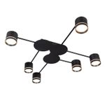 Потолочная люстра Arte Lamp LEGACY A8024PL-6BK, 6хGX53