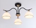 Подвесной светильник TR3161/3 BK/FGD черный/золото E27/3 max 60W D580*300