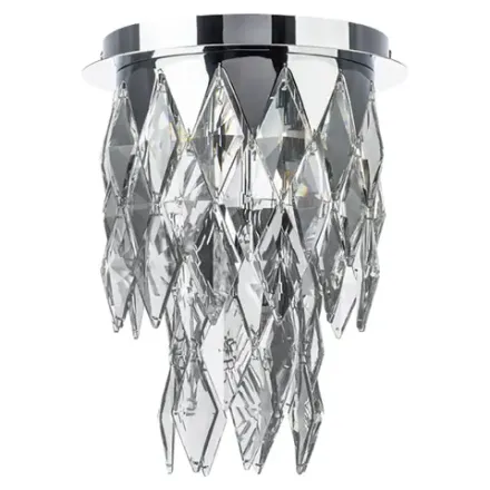 722064 Люстра LIMPIO 6х28W G9 ХРОМ/ПРОЗРАЧНЫЙ Lightstar