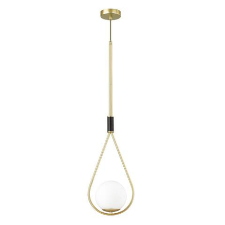 4810/1 PENDANT ODL21 415 золтой/черный/белый Подвес E14 1*40W FLARI