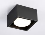 Светильник накладной TN70827 BK черный GX53 max 12W 100*100*60