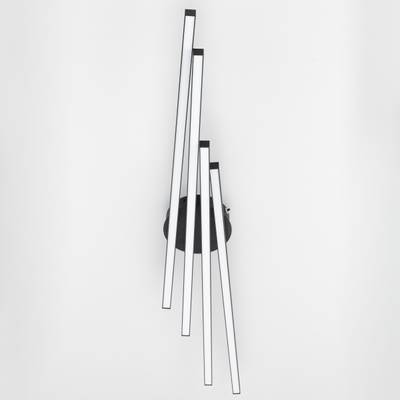 Citilux Стиг CL203141 LED Люстра потолочная с пультом Чёрная