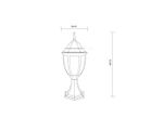 Ландшафтный светильник Arte Lamp PEGASUS A3151FN-1BN, 1хE27