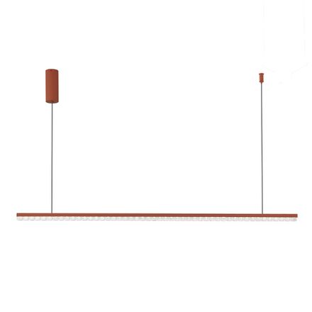 SL1018.613.01 Светильник подвесной ST-Luce терракотовый/прозрачный LED 1*32W 4000K