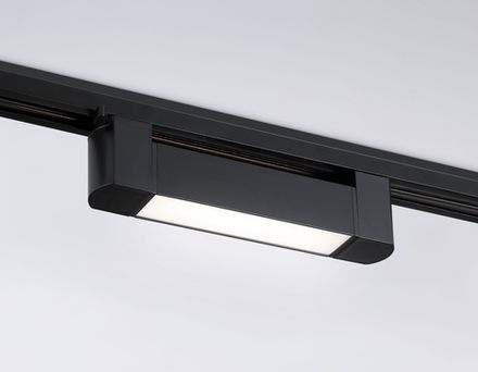 Светильник светодиодный трековый однофазный GL6727 BK черный IP20 10W 4200K 192*35*57