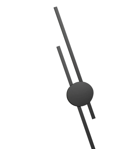 08428-902,19 Настенный светильник Лорин черный w12*6 h90 Led 18W (3000K)