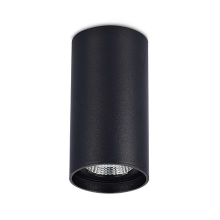 ST157.432.15 Светильник потолочный Черный LED 1*15W 3000K 1 200Lm Ra&gt;90 60° IP44 D75xH140 220-265V