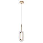 Подвесной светильник Arte Lamp OVALE A2489SP-1GO, 1хLED