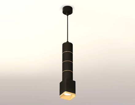 Комплект подвесного светильника XP7813010 SBK/SGD черный песок/золото песок MR16 GU5.3 (A2302, C6302, A2062, C6302, A2062, C6302, A2062, C6302, A2062, C7813, N7704)