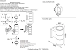 Бра Crystal Lux CLT 138W160 BL 1400/522