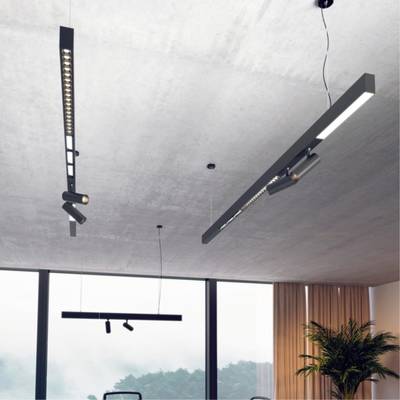 358104 OVER NT19 123 черный Светильник Волвошер IP20 LED 4000K 5W 24V RATIO