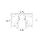 Магнитный шинопровод для натяжного потолка Arte Lamp LINEA-ACCESSORIES A474306