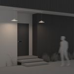 Уличный трековый светильник Campana Elasity IP 3000K 12Вт 120° белый O-TR01-1-P-12WW3K. TM Maytoni