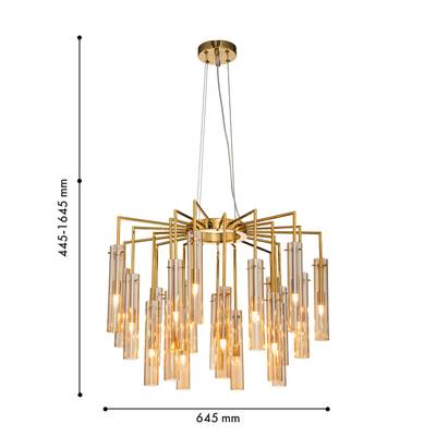 Подвесная люстра Orgel 4500-21P. ТМ Favourite