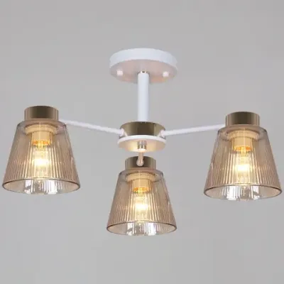 20560-0.3-03 WH+FG светильник потолочный Reluce, E27х3