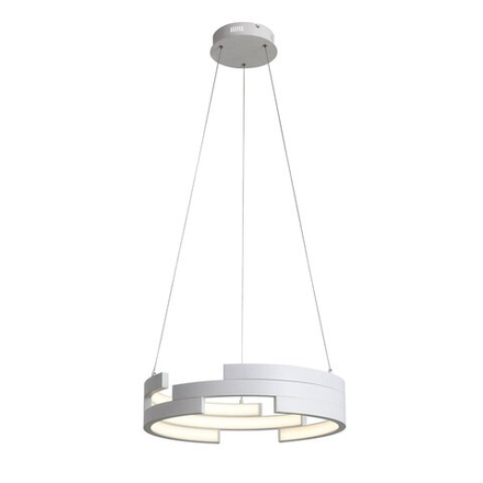 SL963.503.01 Люстра подвесная ST-Luce Белый/Белый LED 1*45W 4000K