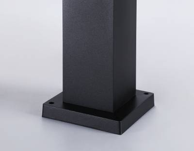 Светильник уличный ландшафтный ST2582 BK/CL черный/прозрачный IP54 E27 max 40W 90*90*630