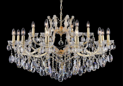 Люстра Crystal Lux HOLLYWOOD SP12+6 GOLD 2011/318