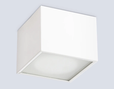 Светильник накладной TN6530 WH белый IP44 GX53 100*100*80