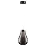 5098/4LC PENDANT ODL25 423 черный/дымчатый/металл/стекло Подвес LED 4W 4000K 388Лм NAVE