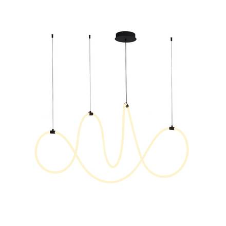 Подвесной светильник Arte Lamp KLIMT A2850SP-80BK, 1хLED