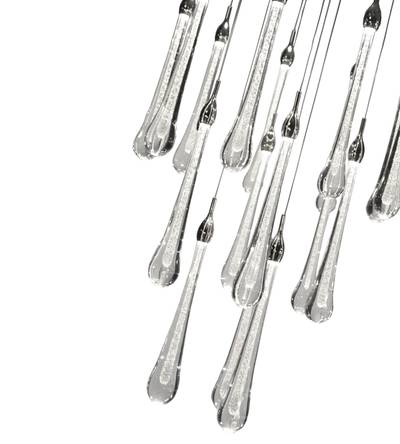 07860-18A,02 Люстра каскадная Асмер хром d50 h300 Led 54W (4000k)