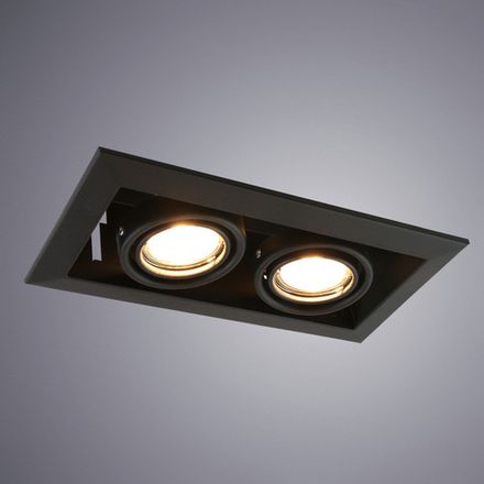 Карданный светильник Arte Lamp CARDANI PICCOLO A5941PL-2BK, 2хGU10
