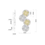 Декоративная подсветка Arte Lamp AJOUR A1258AP-4PB, 4хLED