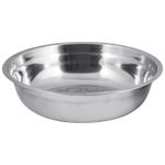 Миска Bowl-27, объем 2,8 л, с расширенными краями, из нерж стали, зеркальная полировка, диа 27 см (Минимальная отгрузка 25 шт)