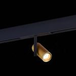 ST808.236.08 Магнитный трековый светильник Золотистый LED 1*8W 3000K 550Lm Ra&gt;90 36° IP20 D42xH135 48VV