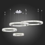 SL1622.103.04 Люстра подвесная ST-Luce Хром/Прозрачный LED 1*190W 4000K