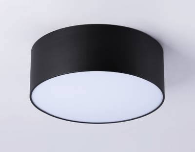 Светильник светодиодный потолочный FV5514 BK черный LED 15W 4200K D120*58 (Без ПДУ)