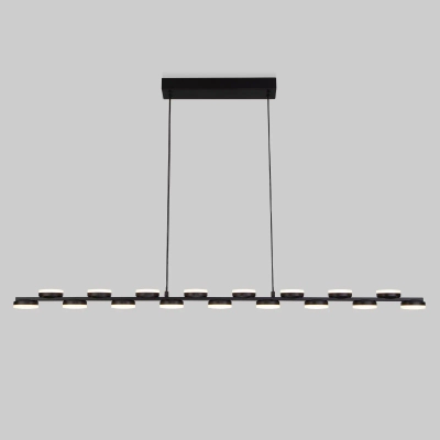 Подвесной светодиодный светильник 90332/17 черный, LED