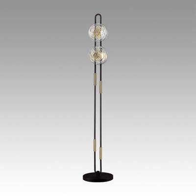 5407/23FL MODERN ODL_EX24 135 черный/золотой/металл/стекло Торшер LED 23W 3000K 1940Лм MAGNET