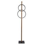 Торшер Arte Lamp FLUIDO A3913PN-24BK, 1хLED