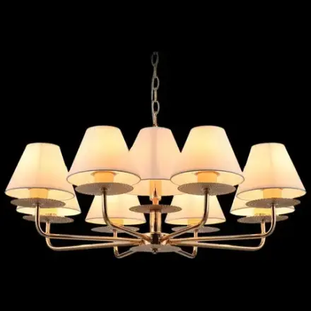 IL6197-9P-17 GD светильник потолочный ILLUMICO, E14х9