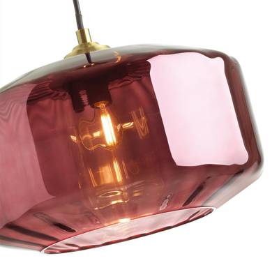 4782/1 PENDANT ODL21 487 бордовый/бронзовый Подвес E27 60W BINGA