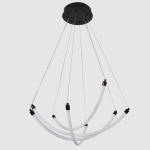 Подвесная люстра Hammock 4468-4P, LED*36W, 3330LM, 3000-6500K. ТМ F-Promo