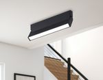 Светильник светодиодный накладной TA1821  BK черный LED 12W 4200K 230*22*87