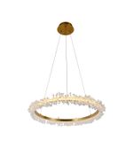 08243,36A Подвес Лаура латунь d60 h150 Led 36W (3000K)