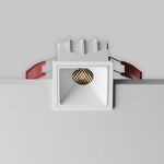 Встраиваемый светильник Alfa LED 3000К 10Вт 50°, DL043-01-10W3K-SQ-W-1. TM Maytoni