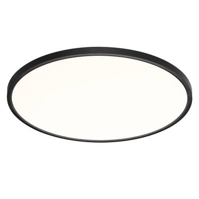 7660/48L MITRA LED SN 54 Светильник пластик/белый/черный LED 48Вт 3000/4000K D600 IP40 ALFA BLACK