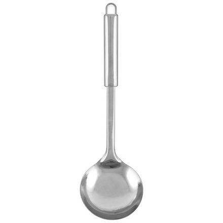Половник из нержавеющей стали, NIMBUS, 31,8*9,6 см, овальная ручка с подвесом (Минимальная отгрузка 12 шт)