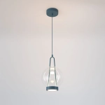 Подвесной светодиодный светильник со стеклянным плафоном 50267/1 LED синий, LED