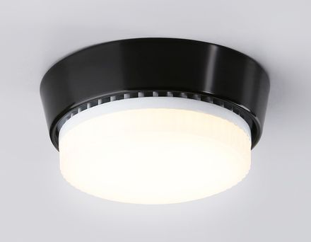 Светильник накладной G10189 BK черный GX53 max 12W D90*20